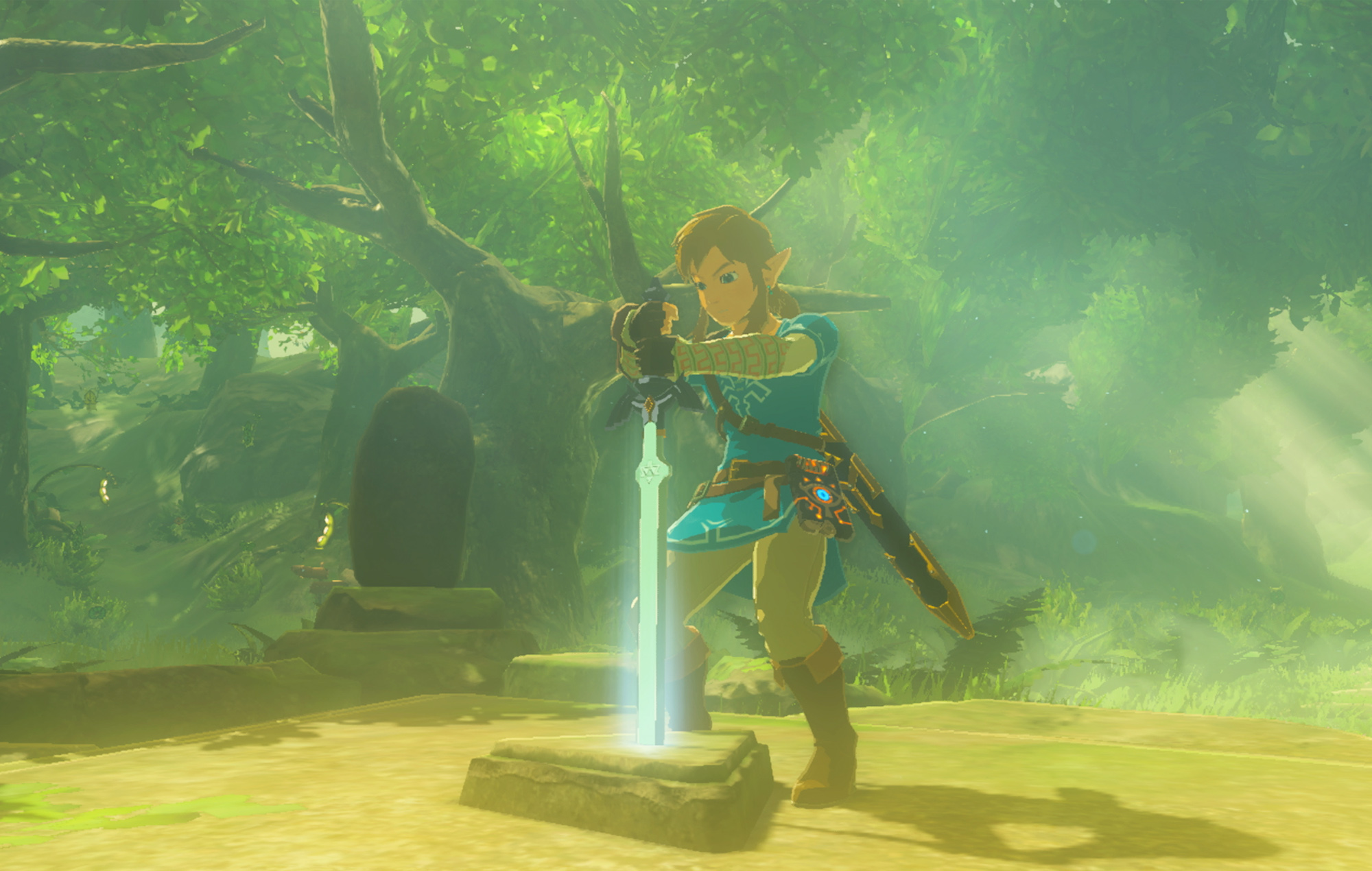 Master Sword in Breath of the Wild